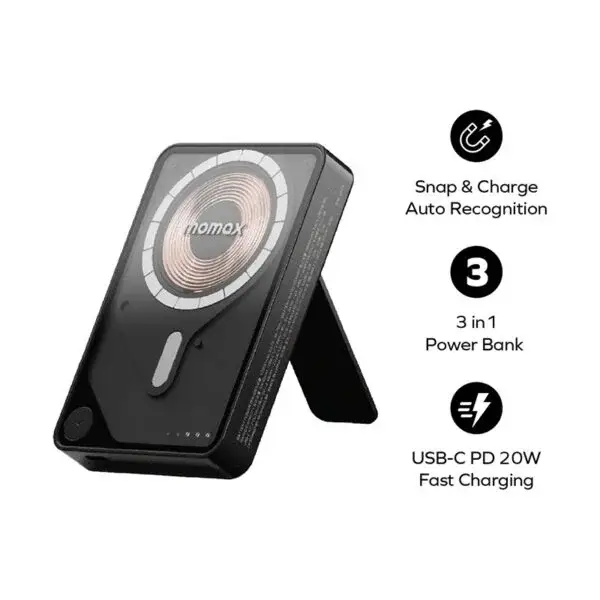 Momax 1-Power X Pro+ 10000mAh Magnetic Wireless Power Bank