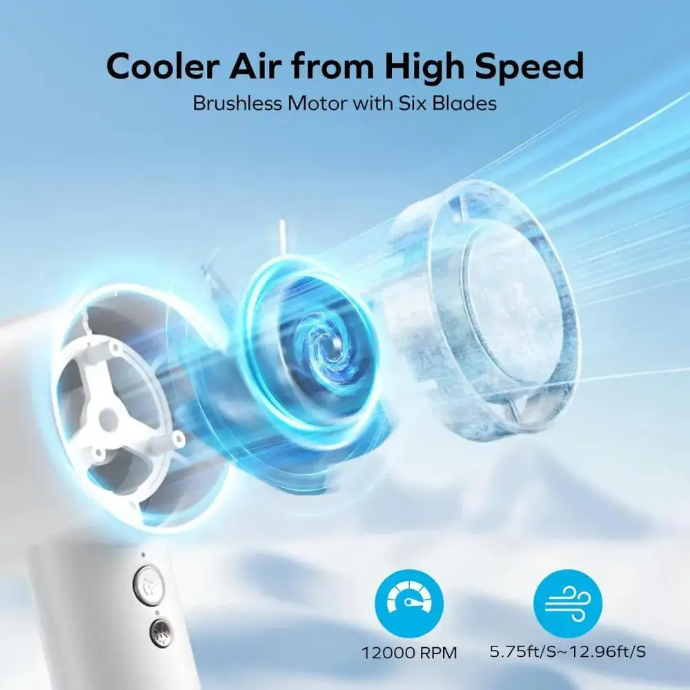 Momax IF15 Ultra Freeze Portable Icy Cooling Fan with 3000mAh Battery