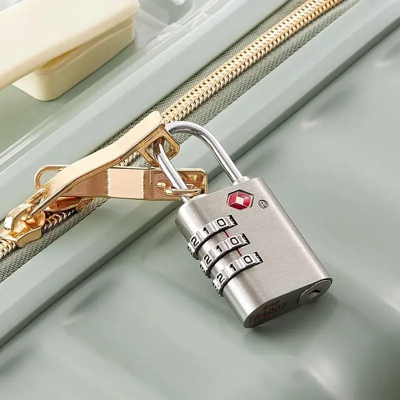 COTESI TR-001 Zinc Alloy TSA 3-Digit Combination Lock for Luggage
