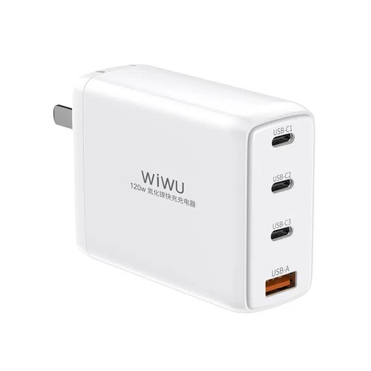 WIWU TR257-AEU 120W 4-in-1 Mini GaN Quick Charger CN Plug
