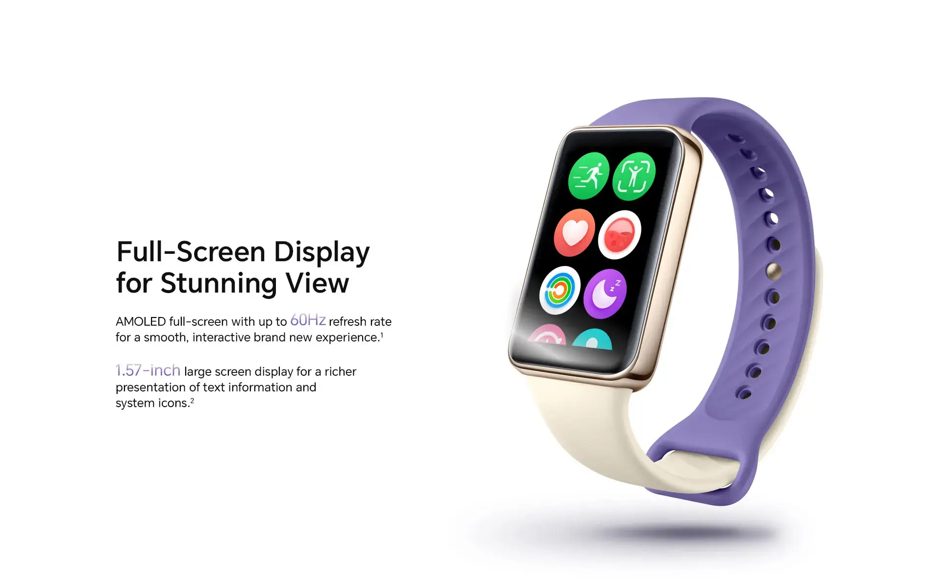 Honor Band 9 Fitness Tracker with AMOLED Display