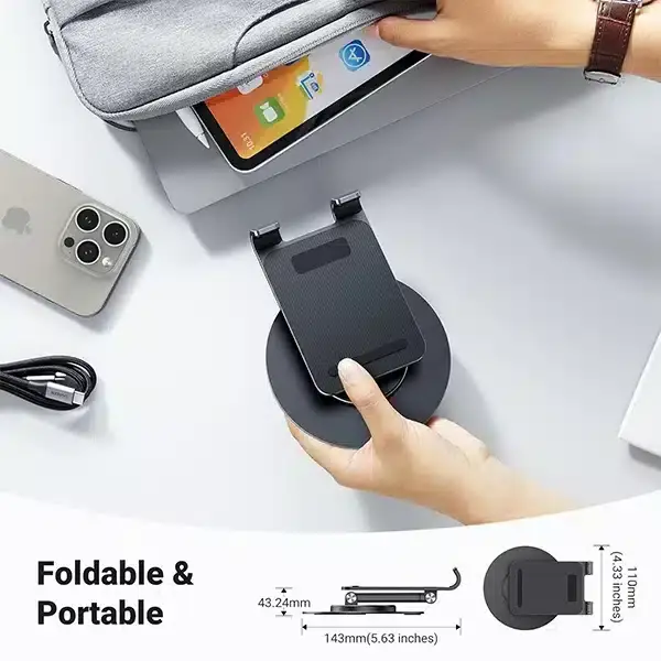 UGREEN LP805 360° Rotating Desktop Phone Stand 35152