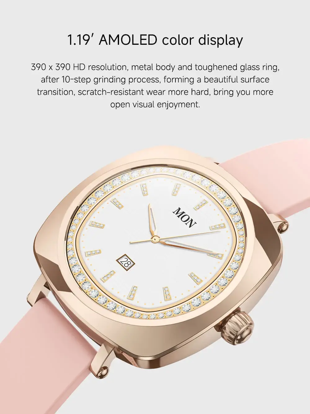 Valdus VL40 Pro Ultra-Slim AMOLED Ladies Smart Watch