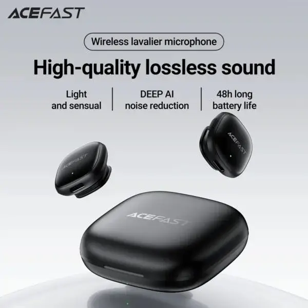 ACEFAST R1 Dual Wireless Lavalier Microphones