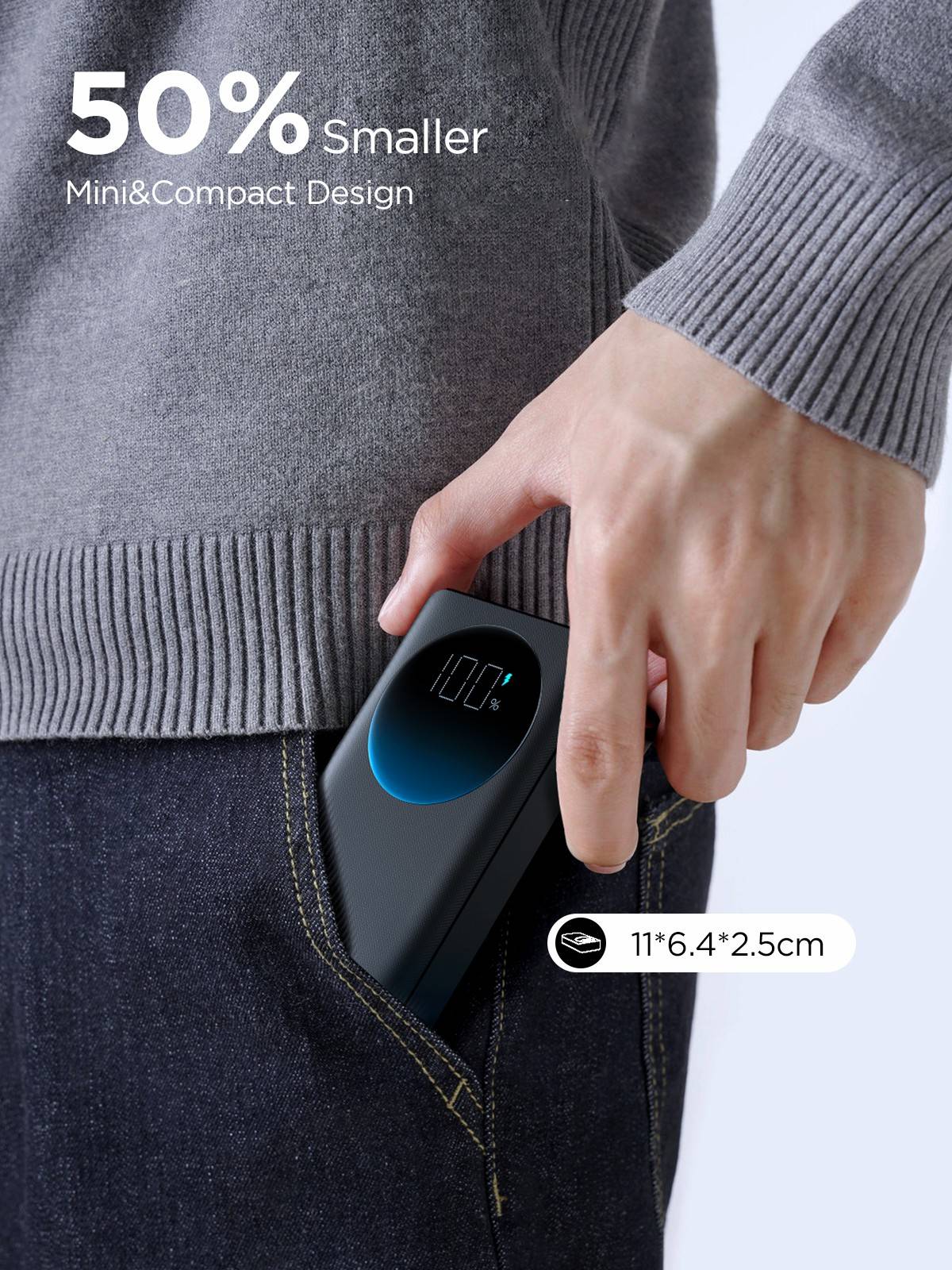 Joyroom JR-PBF01 10000mAh PD 30W Fast Charging Power Bank