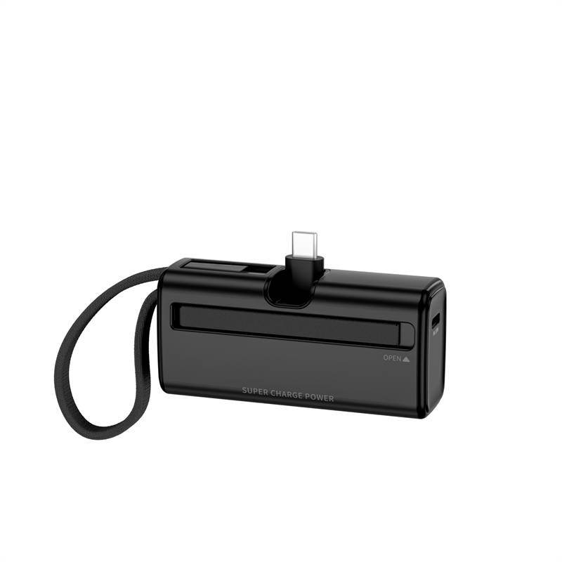 WIWU Wi-P044 Espresso 5000mAh Mini USB-C Power Bank Compact & Fast Charging