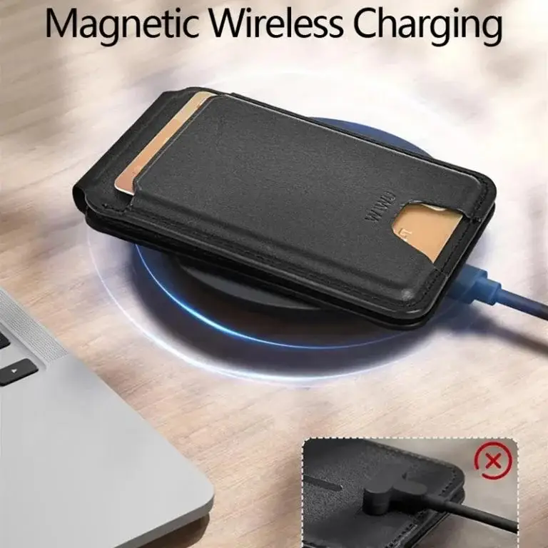 WIWU MW-005 Magnetic Find My Wallet with Slim Design for Cards & Tracking