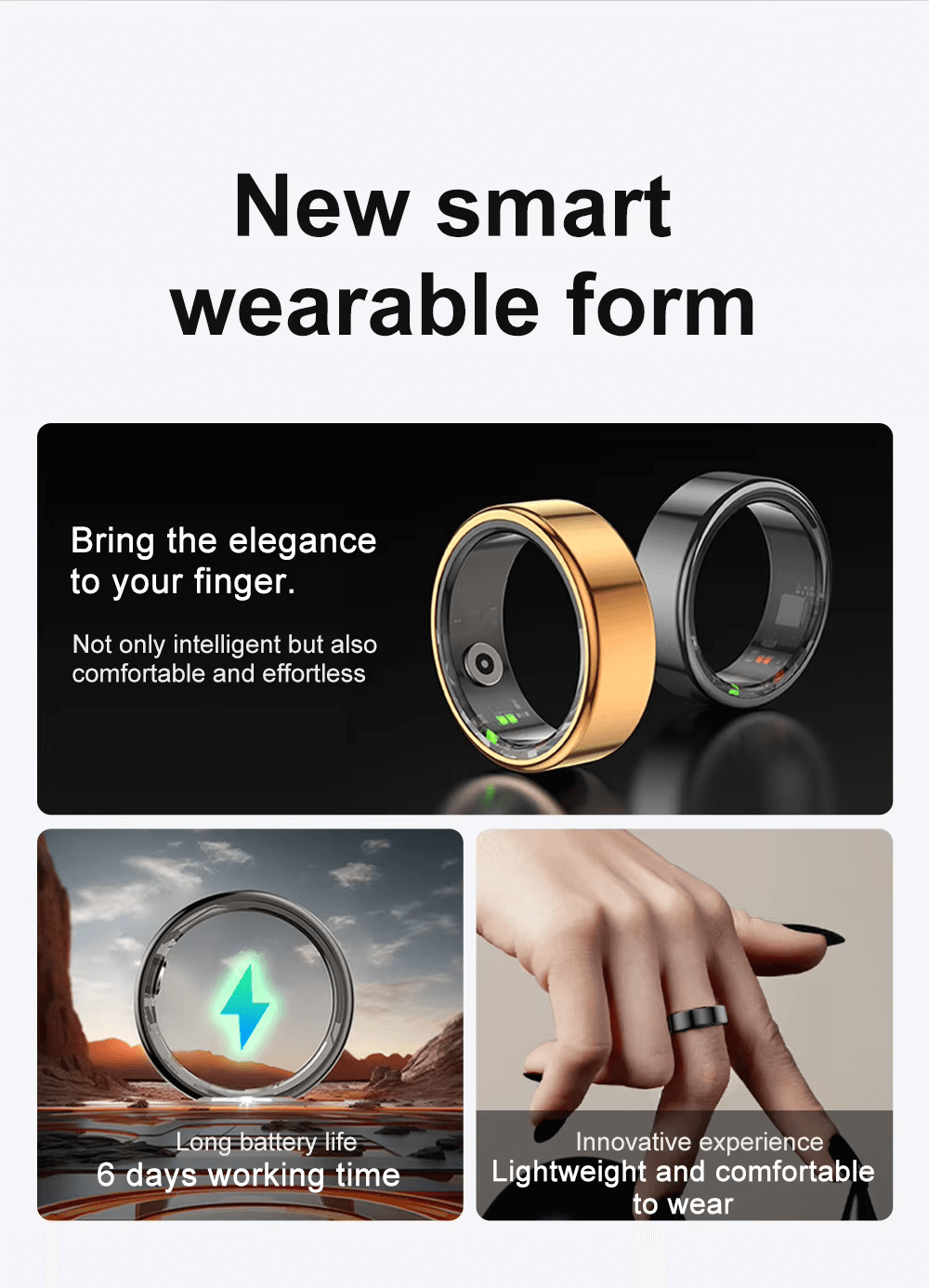 COLMI R02 Military-Grade Smart Ring