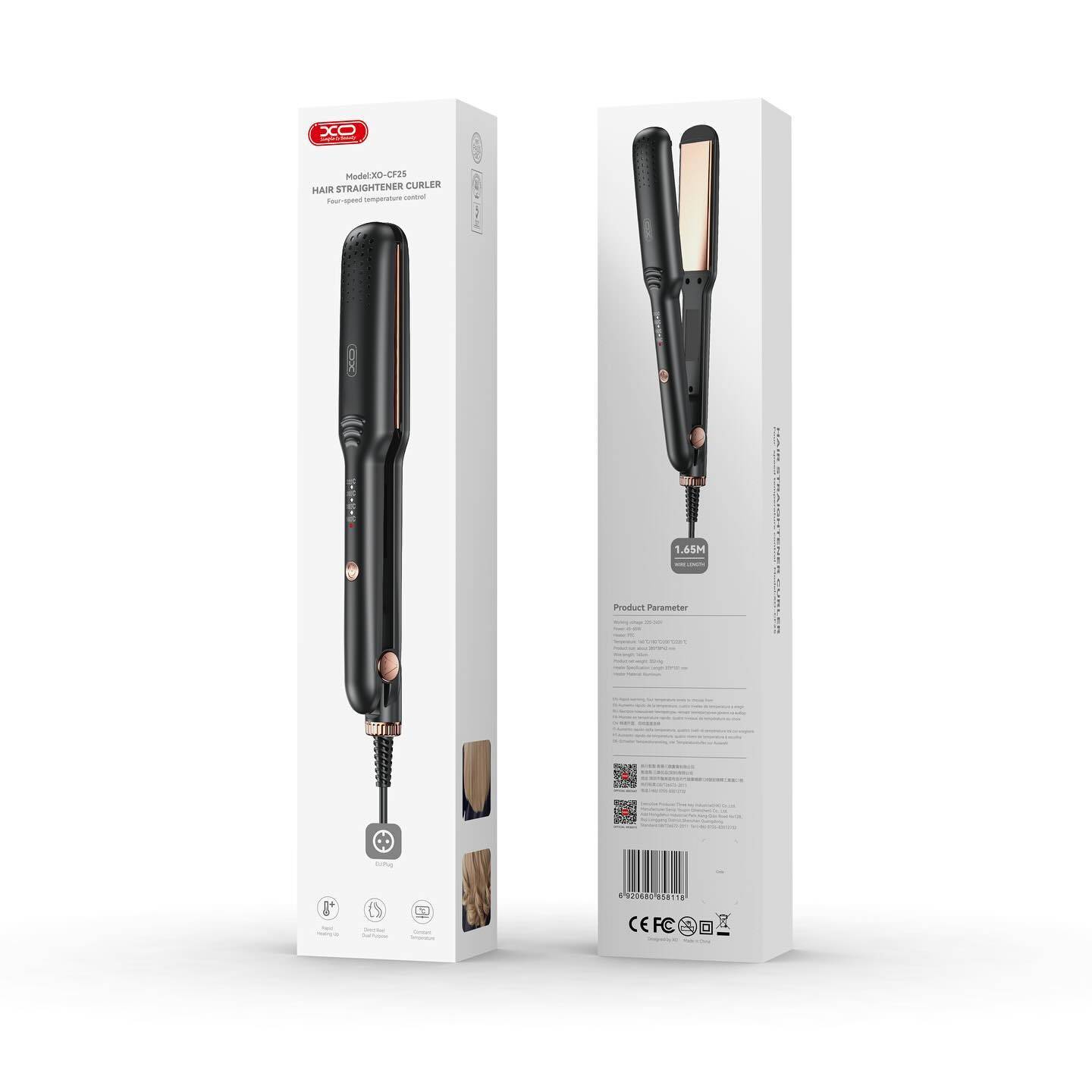 XO XO-CF25 Smart Hair Straightener XO XO-CF25 Smart Hair Straightener