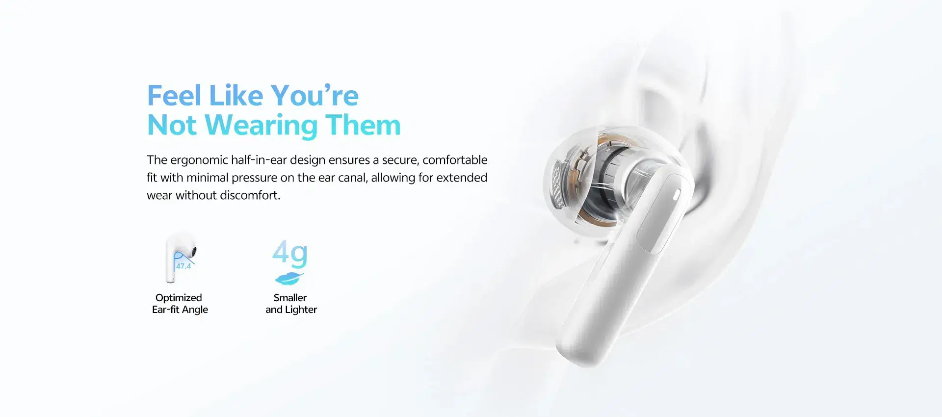 QCY AilyBuds E10 (HT13) Hi-Res Audio True Wireless Earbuds