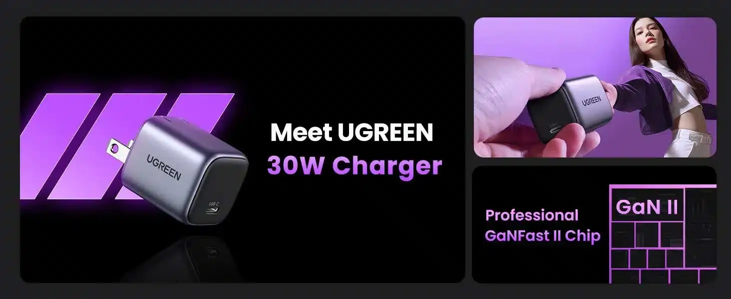 UGREEN Nexode CD319 30W USB-C Charger EU Plug (90666)