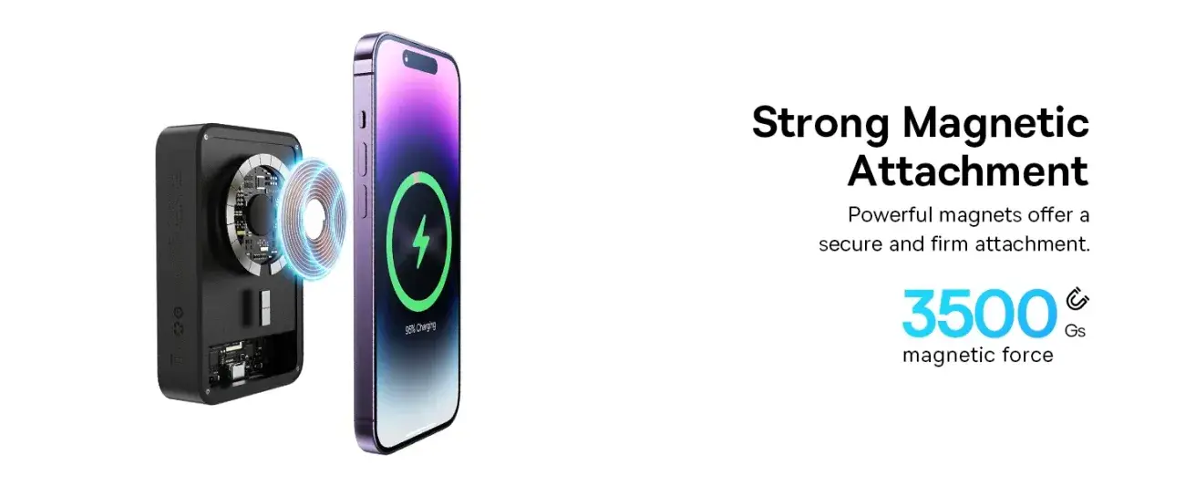 Baseus 20W 20000mAh Magnetic Mini Wireless Power Bank
