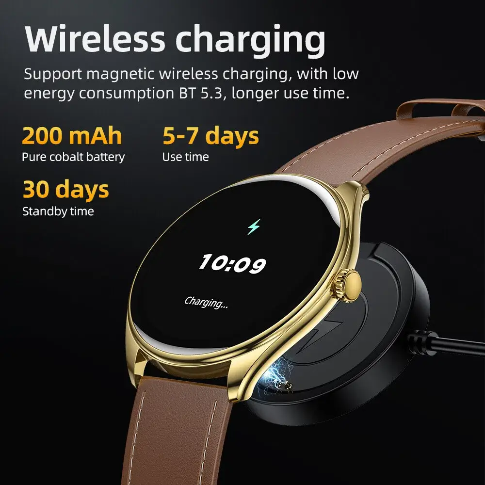 Hoco Y22 AMOLED Bluetooth Sports Smart Watch with Fitness Tracking