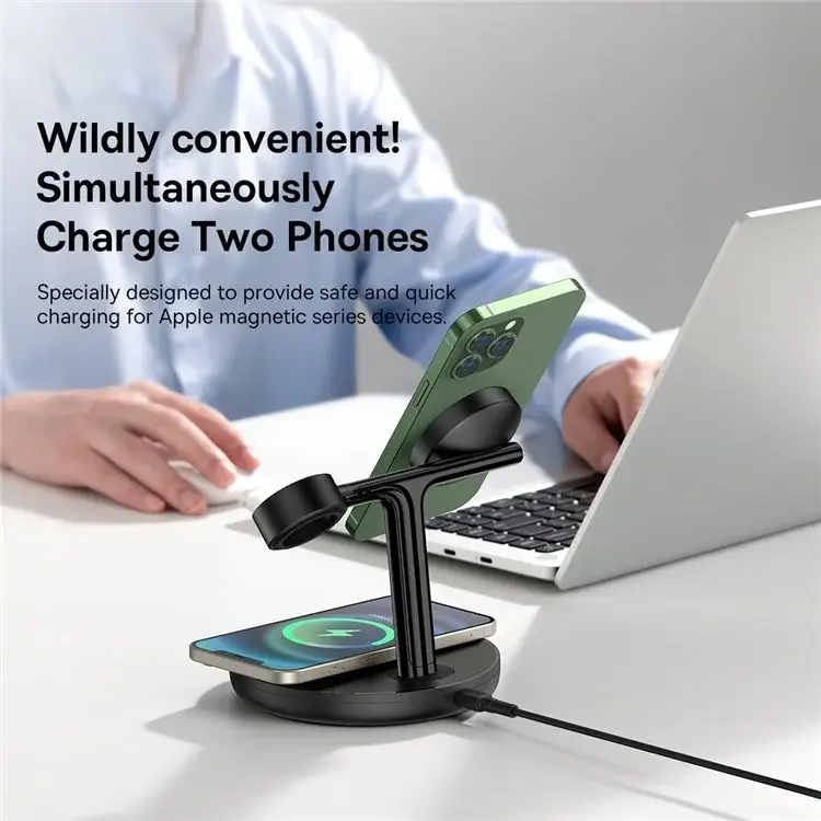 Baseus Swan BS-W527 3-in-1 20W Magnetic Wireless Charging Stand