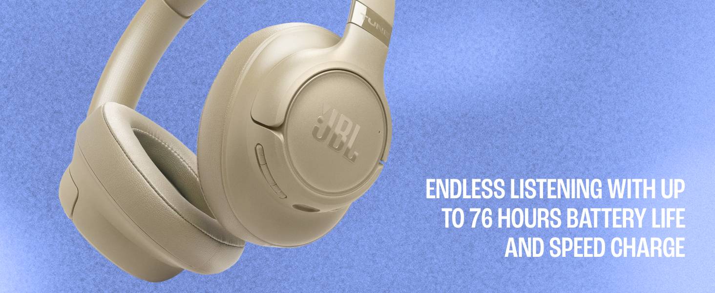 JBL Tune 730BT Wireless Over-Ear Bluetooth Headphones