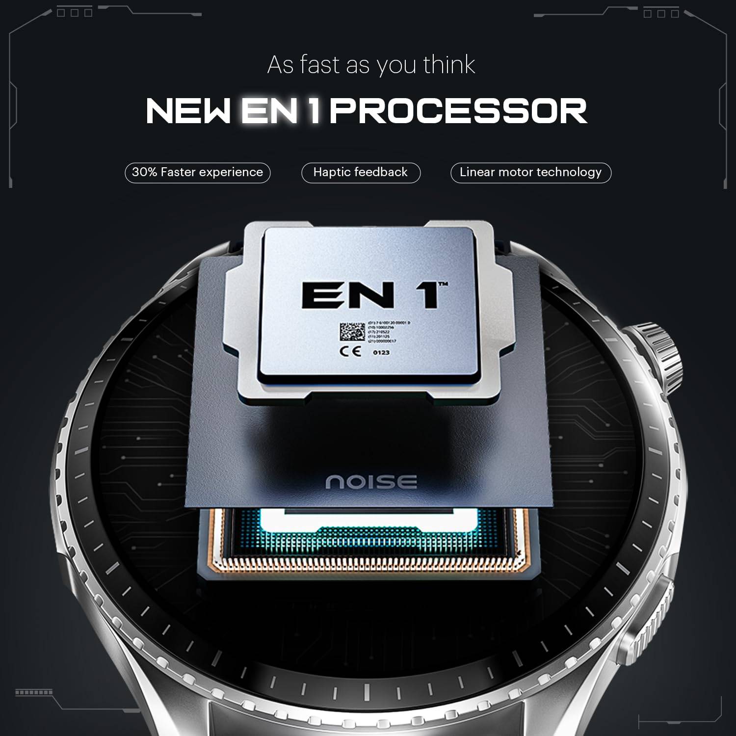NoiseFit Origin AMOLED Display Smart Watch