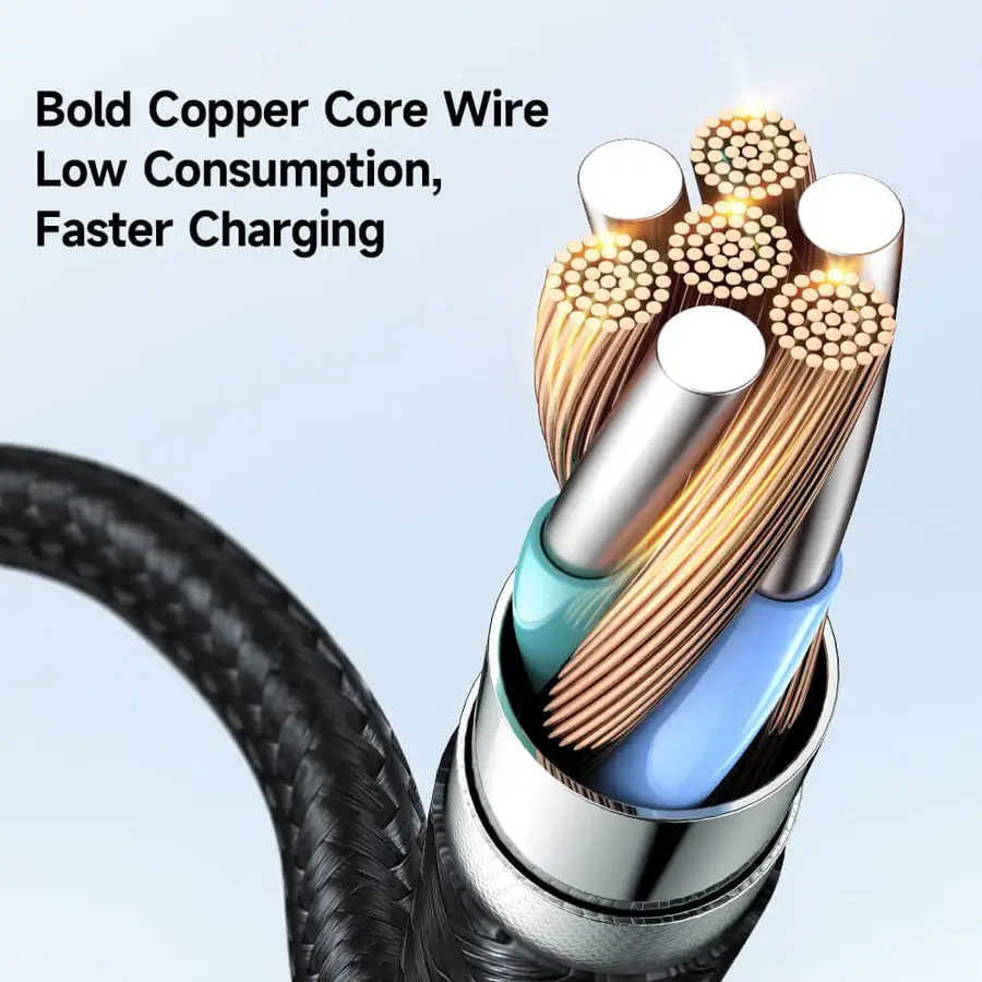 Mcdodo CA-3590 MDD Series 1.2m USB to Type-C Cable – 6A, 100W Fast Charging