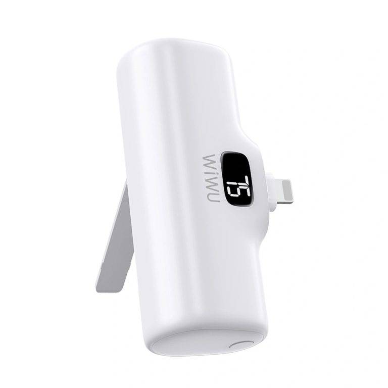 WiWU Wi-P017 Capsule Series 5000mAh 2-in-1 Lightning Power Bank