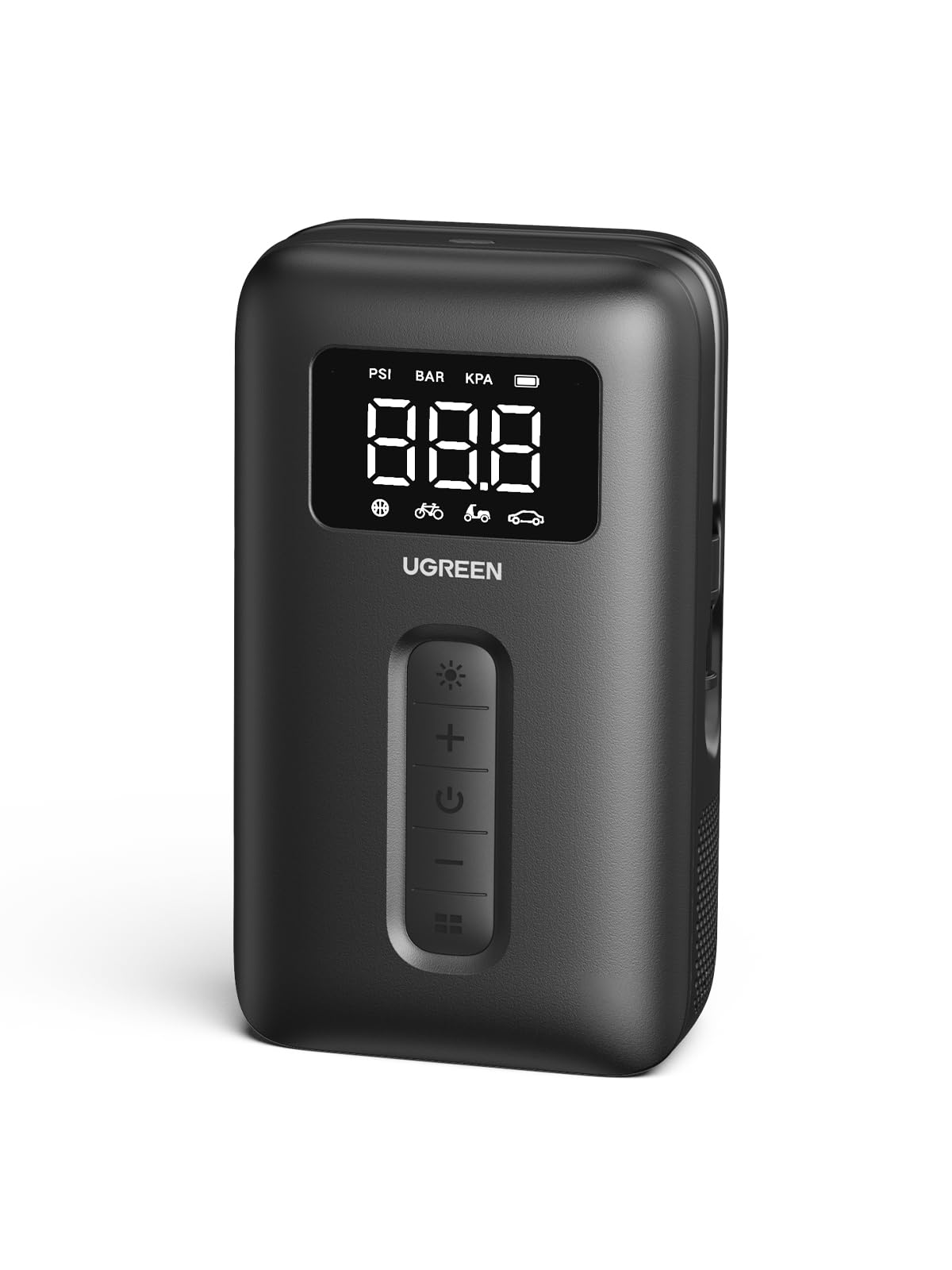 UGREEN Portable 5V 150PSI Smart Digital Car Air Compressor and Tire Inflator for Motorcycles and Bicycles
