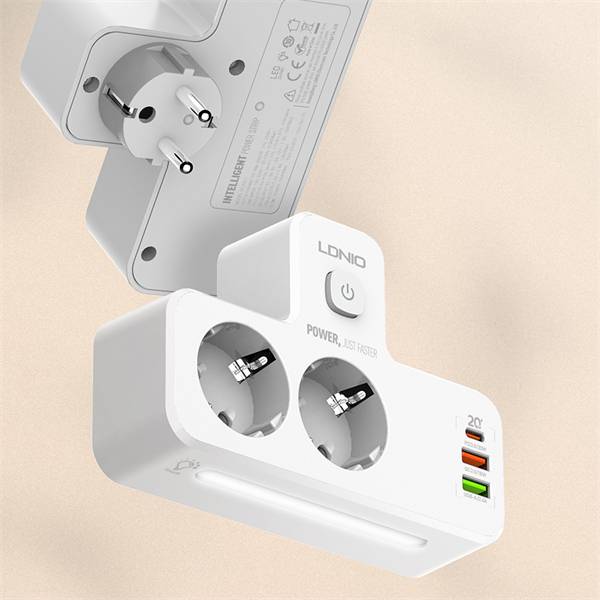 Ldnio SE2337 Portable Electrical Extension Socket Ldnio SE2337 Portable Electrical Extension Socket
