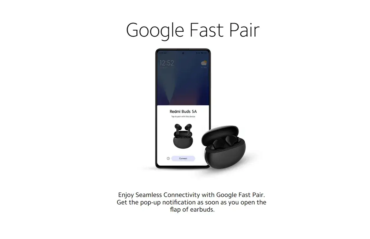 Xiaomi Redmi Buds 5A 25dB ANC True Wireless Earbuds
