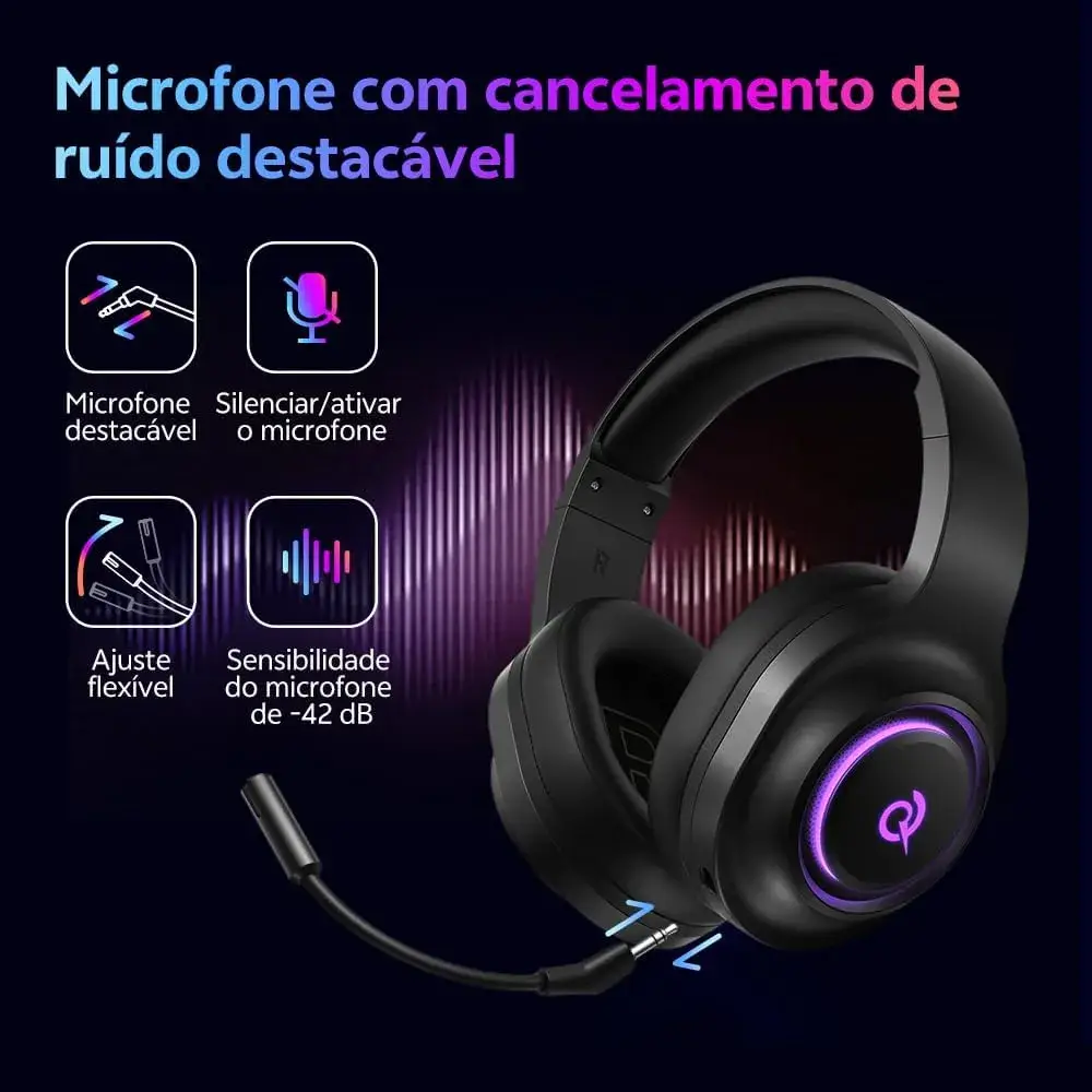 QCY Heroad V200 7.1 Virtual Headset H4GM