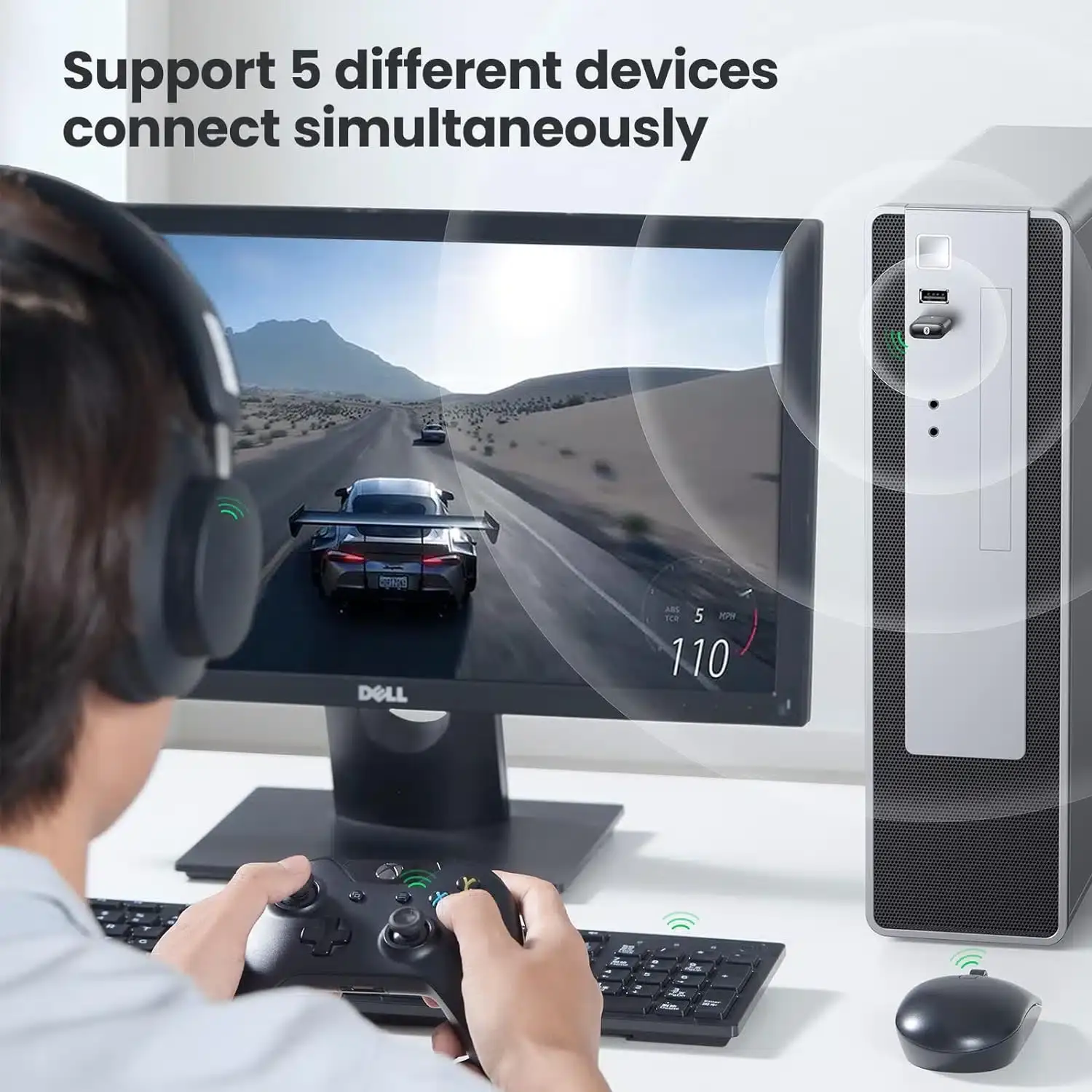 UGREEN CM390 USB Bluetooth 5.0 Adapter 80889