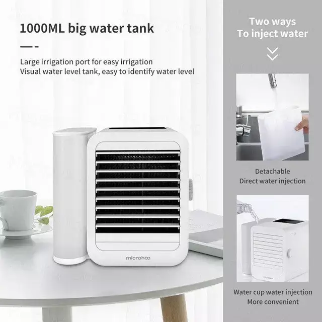 Xiaomi Microhoo MH01R 3-in-1 Mini Air Conditioner & Water Cooling Fan