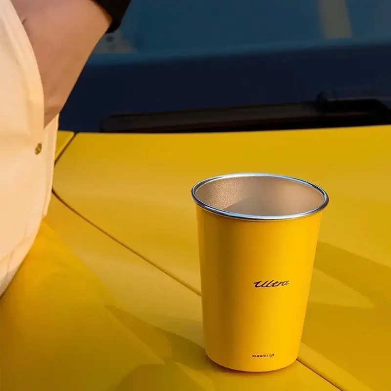 Xiaomi Life 304 Stainless Steel Drinking Cup Set 350ml, Dual Cups