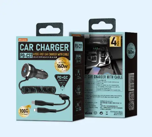 Azeada PD-C37 100W 6A Fast Car Charger