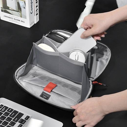 WIWU Warriors Tech Pouch X Pro Electronics Organizer WIWU Warriors Tech Pouch X Pro Electronics Organizer