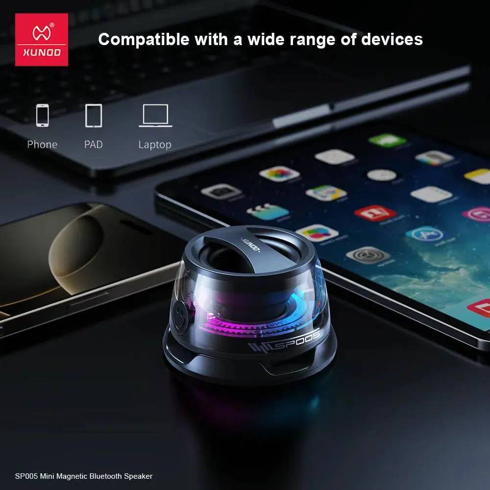 XUNDD SP005 Magnetic Ultra-Portable LED Wireless Speaker