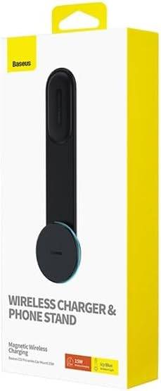 Baseus C02 Pro Magnetic Wireless Car Charger Mount Fast Charging Holder 