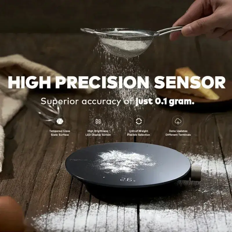 Xiaomi HOTO Smart Digital Kitchen Scale High-Precision Bluetooth Weighing Scale