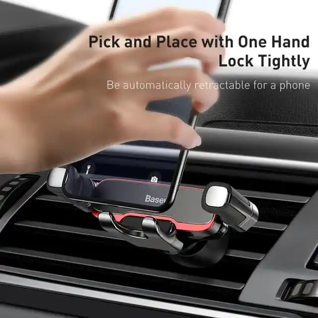 Baseus Lateral Gravity Car Phone Holder Mount