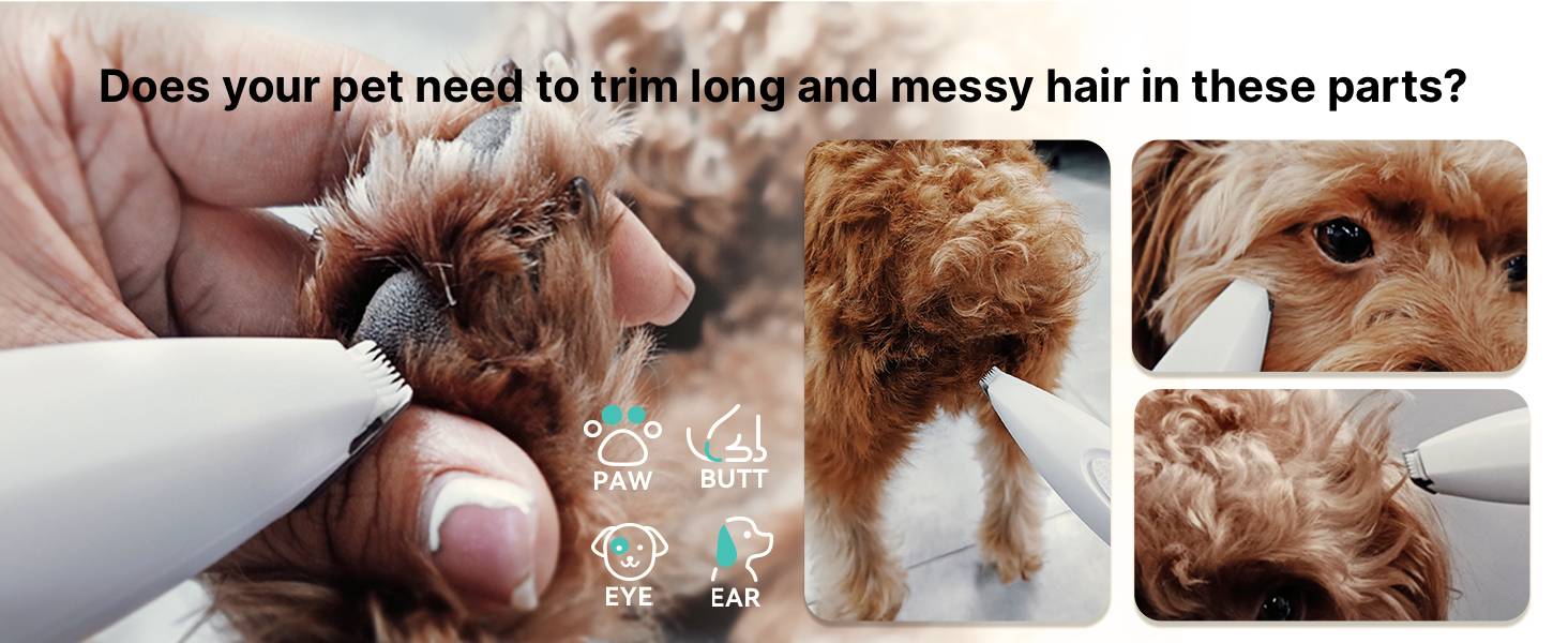Xiaomi Pawbby Cordless Dog Paw Trimmer & Pet Clippers