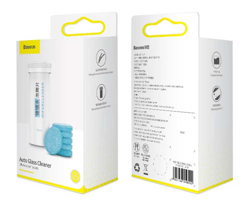 Baseus Car Windshield Cleaning Wiper Set 12 pcs