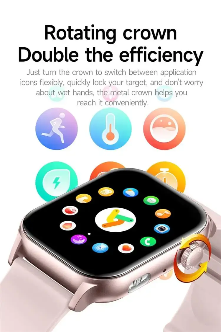 Valdus VS40 Pro AMOLED Smartwatch with Bluetooth Calling & Built-in Flashlight
