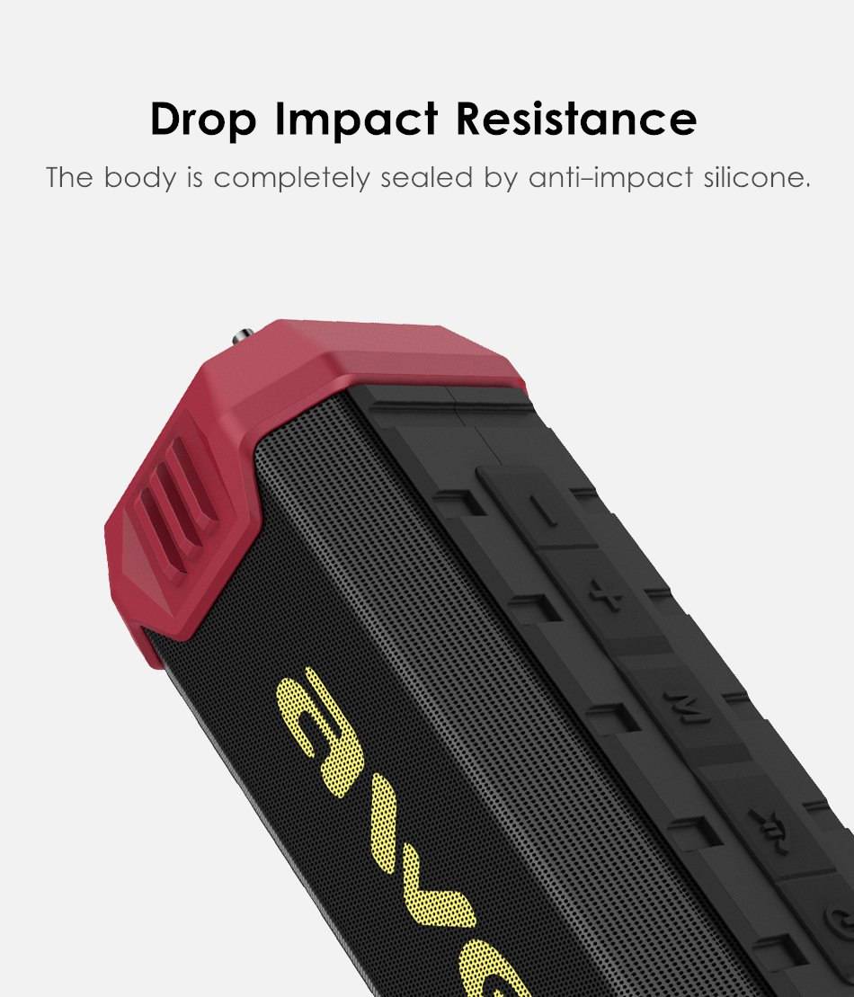 Awei Y280 IPX4 Waterproof Outdoor Bluetooth Speaker
