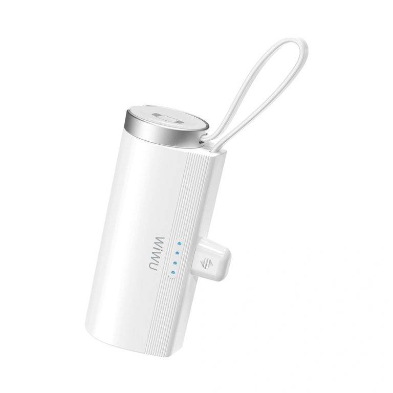 WiWU Wi-W026 2-in-1 Capsule 5000mAh USB-C Power Bank