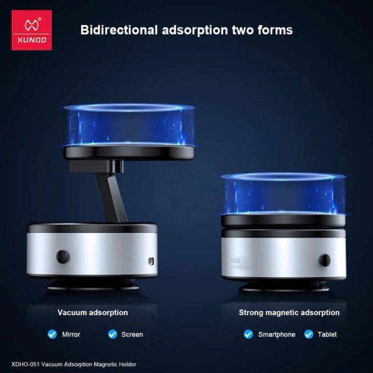 XUNDD XDHO-051 Vacuum Adsorption Magnetic Phone Holder