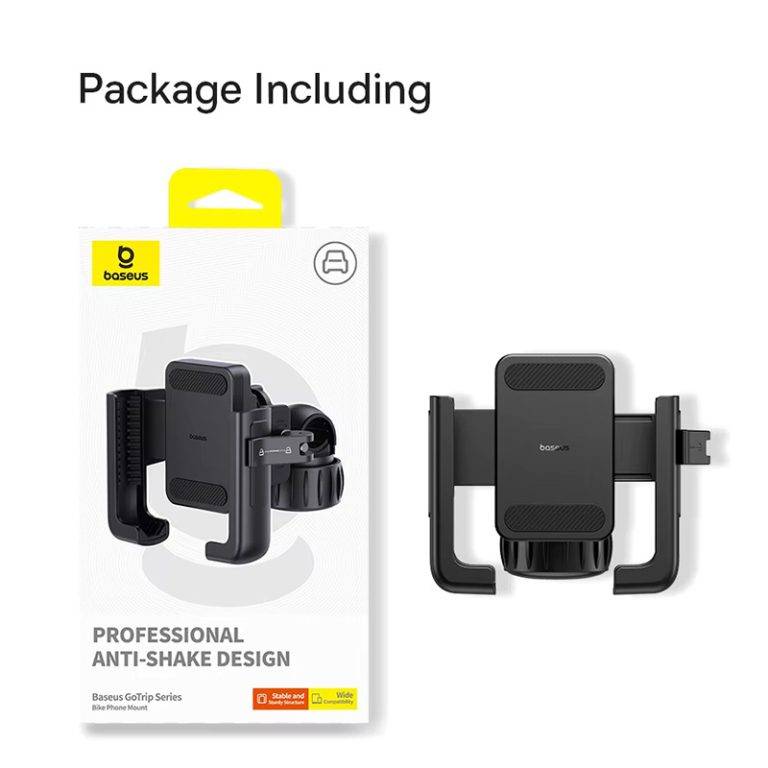 Baseus GoTrip Series Anti-Shake Bike Phone Mount Holder