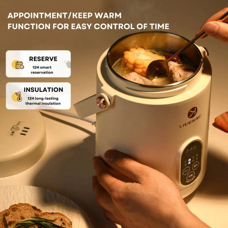 LIVEN DDG-D1216 Stainless Steel Slow Cooker