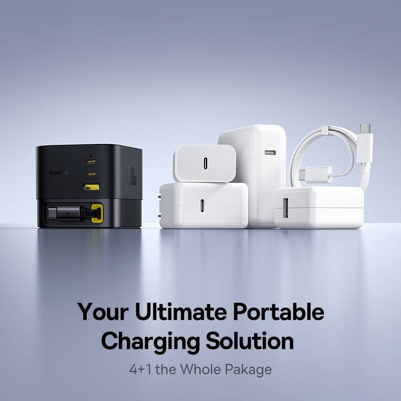Baseus Nomos 100W GaN Desktop Charging Station Multi Port Fast Charger