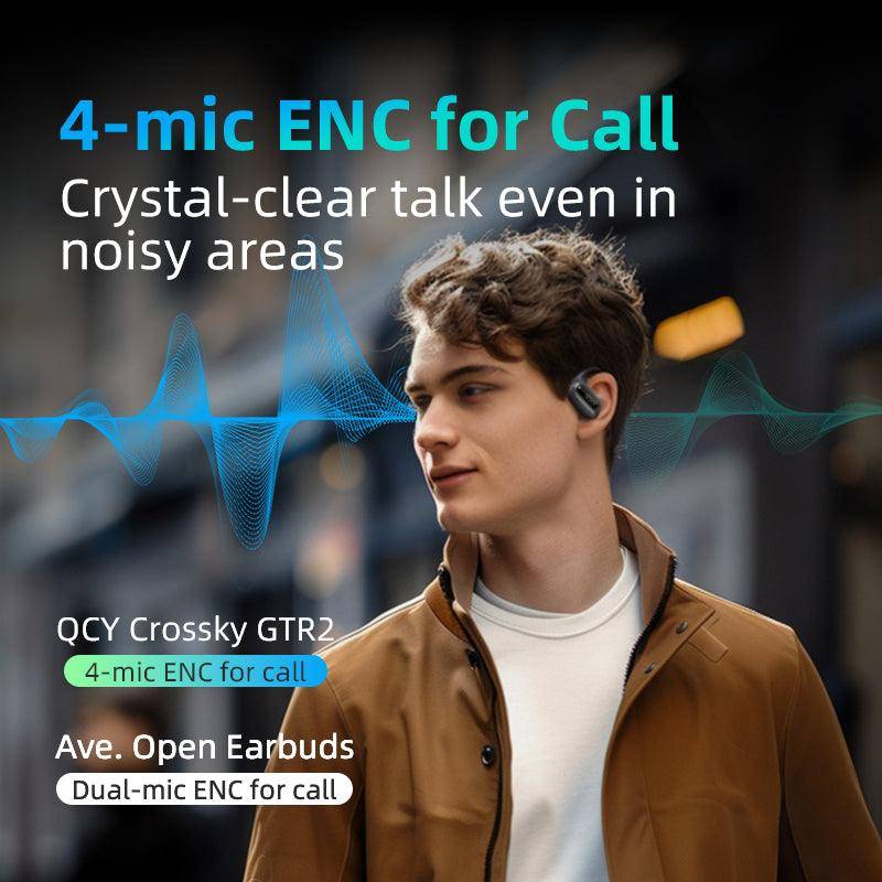 QCY Crossky GTR2 Open-Ear True Wireless Sports Earbuds