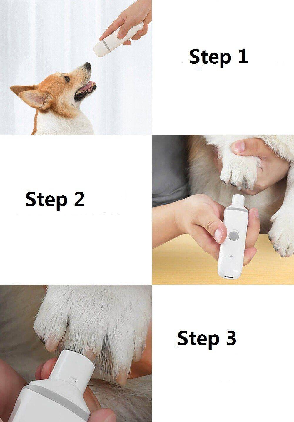 Xiaomi Pawbby USB Rechargeable Electric Pet Nail Grinder & Trimmer