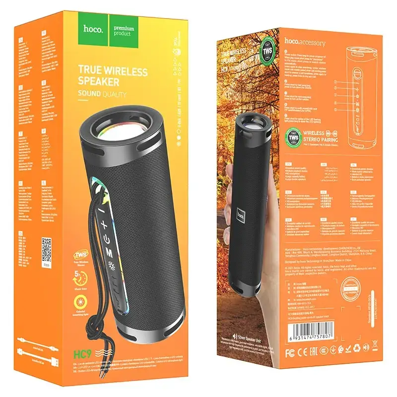 Hoco HC9 Portable Wireless Bluetooth Speaker