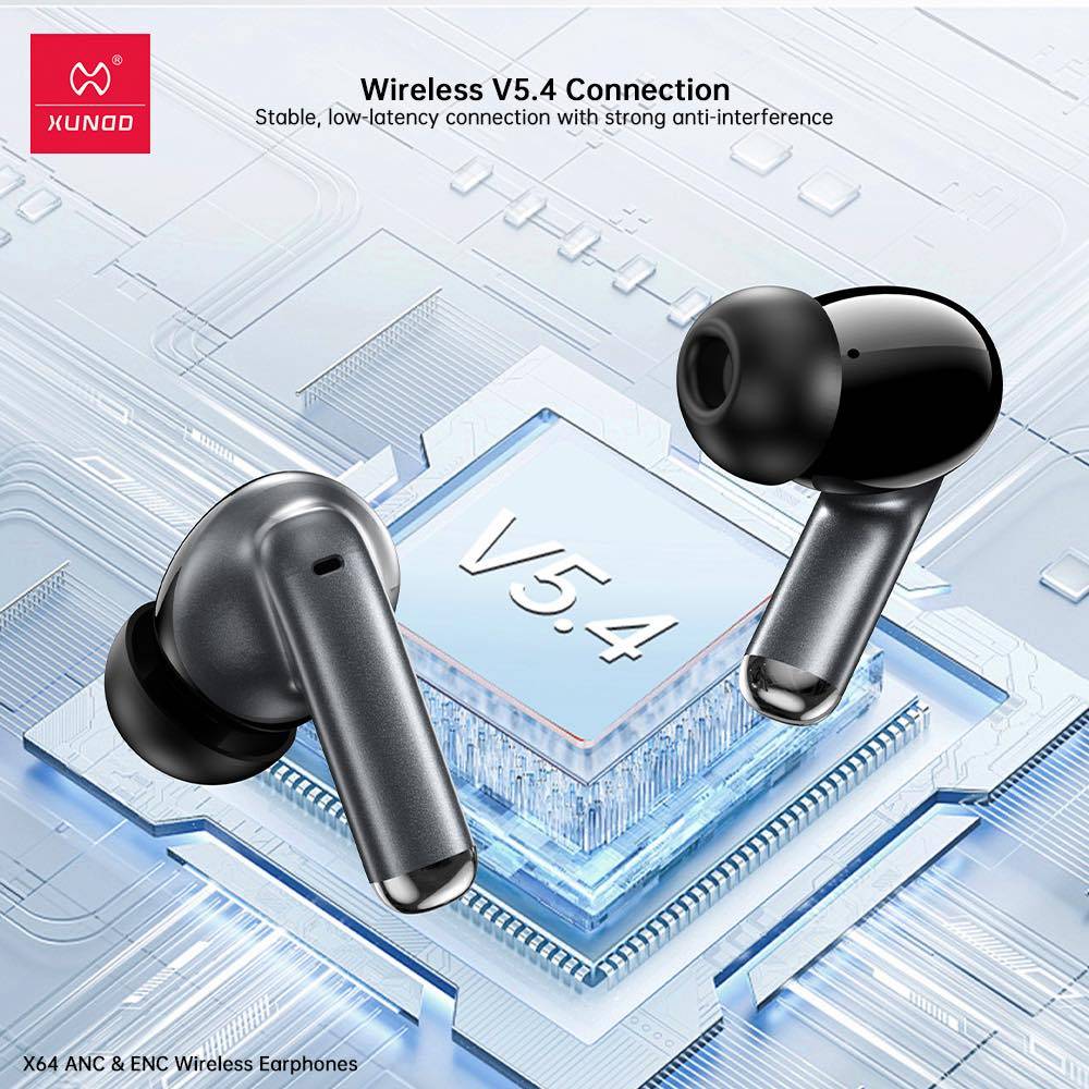 XUNDD X64 True Wireless Earphones with ANC & ENC