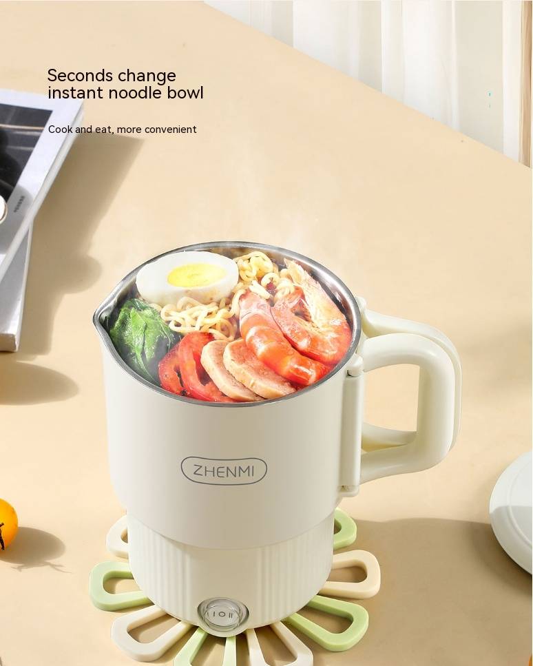 ZHENMI Portable Folding Electric Kettle 800ml Travel & Home Use