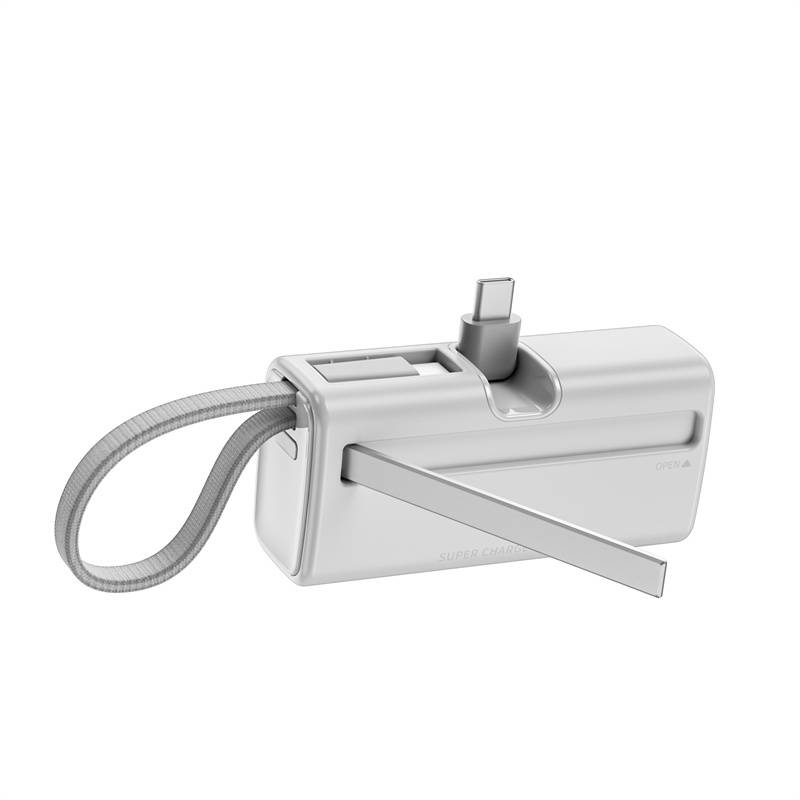 WIWU Wi-P044 Espresso 5000mAh Mini USB-C Power Bank Compact & Fast Charging